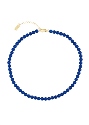 Candy Coral Midnight S necklace Dark Blue Gilded House Of Vincent